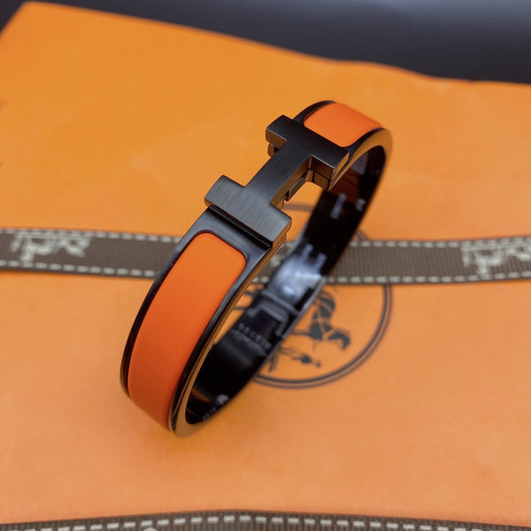シャイニージュエリーCLIC HM SO ブラック オレガンブレスレット