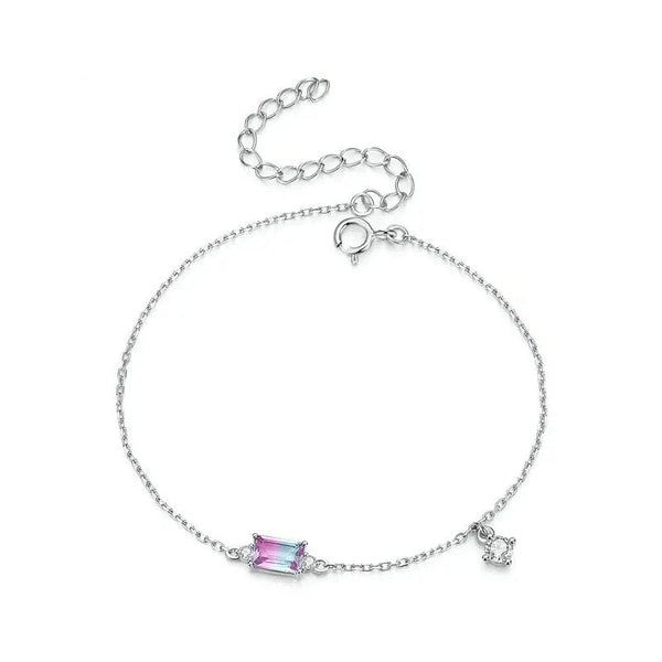 [SHINY]Synthetic Tourmaline Bracelet for Women