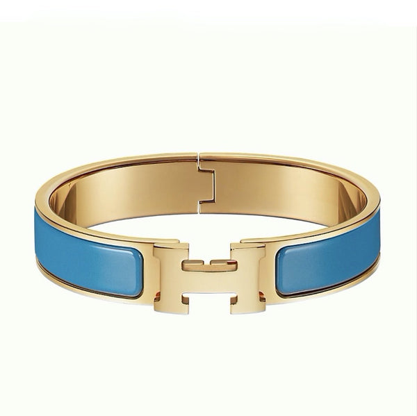 シャイニージュエリー Hブレスレット ターコイズ 12mm